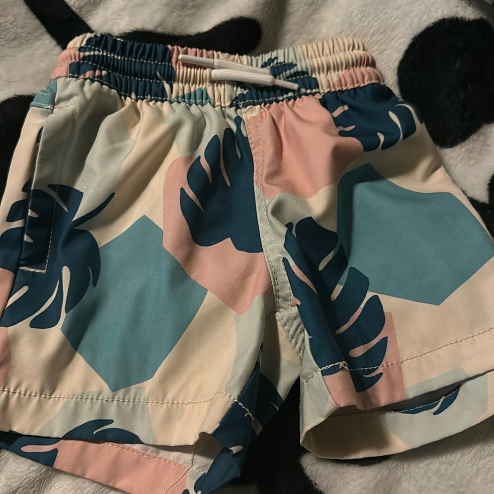 Sovereign code baby boys tropical  swim shorts